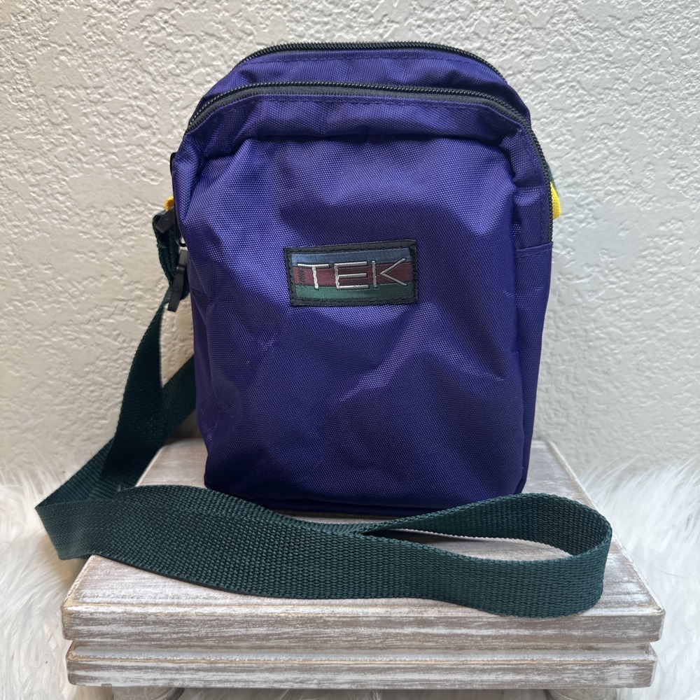 $17 🌙 TEK by TAMRAC Purple Green Digital Camera Case Bag CLEAN